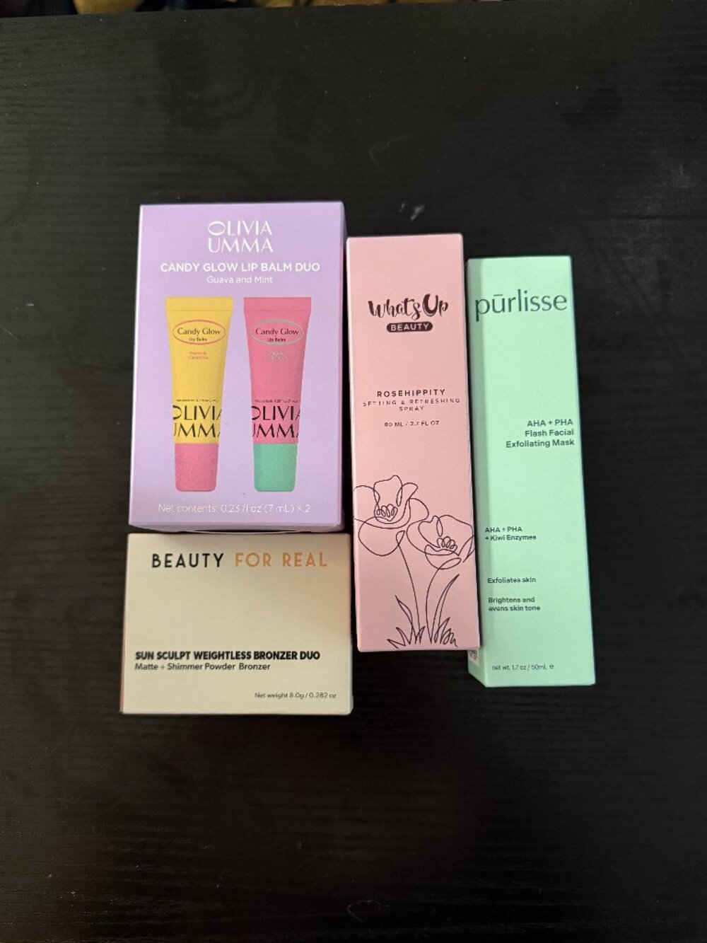 What's Up Beauty, Purlisse, Oliviaumma & Beauty For Real Bundle